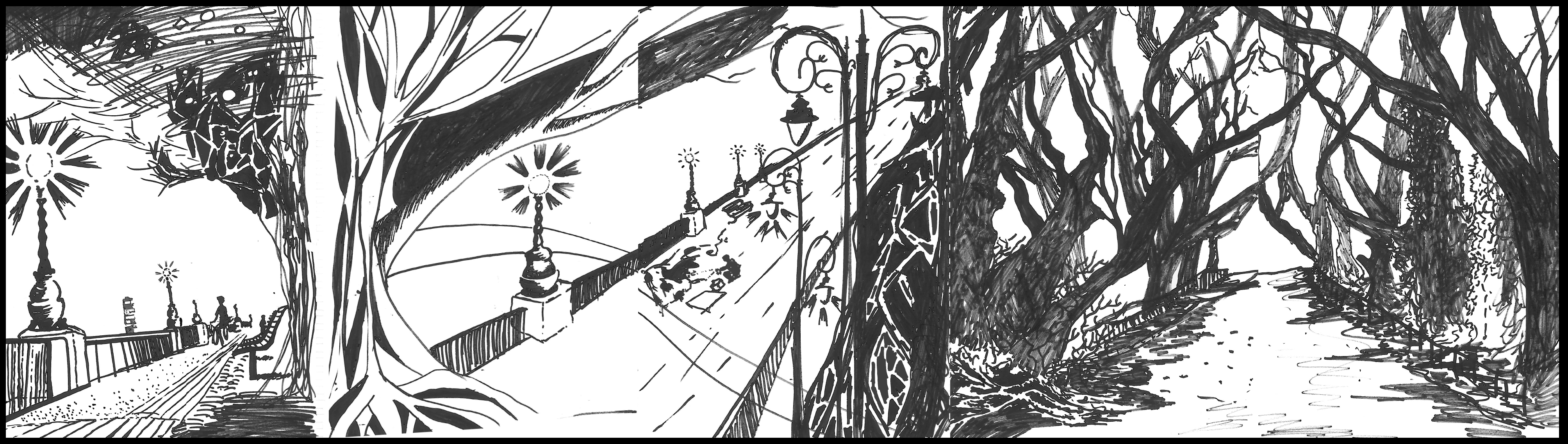 Park Illustration Detail